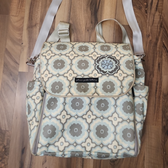 Petunia Pickle Bottom Printed Diaper Bag Carryall Tote Backpack Crossbody